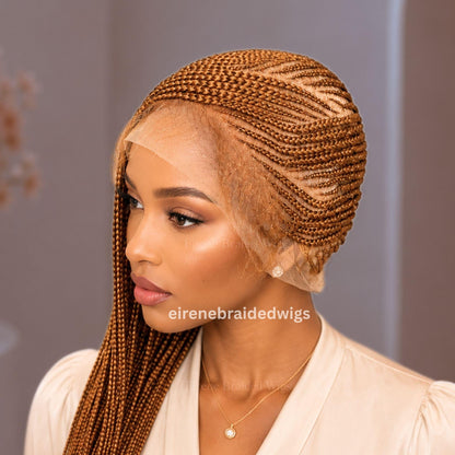 Braided Wigs for Black Women 30 Inch Lemonade Braided Wig – Full Lace – Baby Hair – product image 5