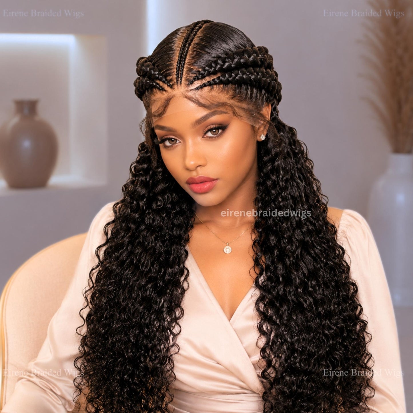 Black Lace Frontal Wig – product image 1