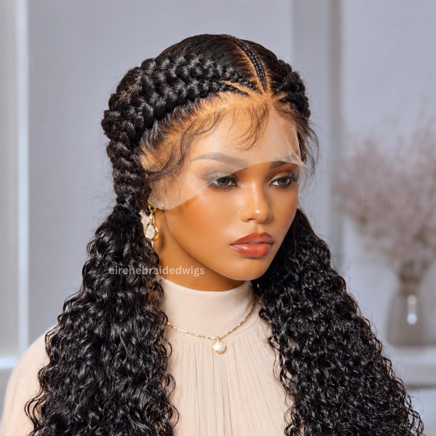Black Lace Frontal Wig – product image 4