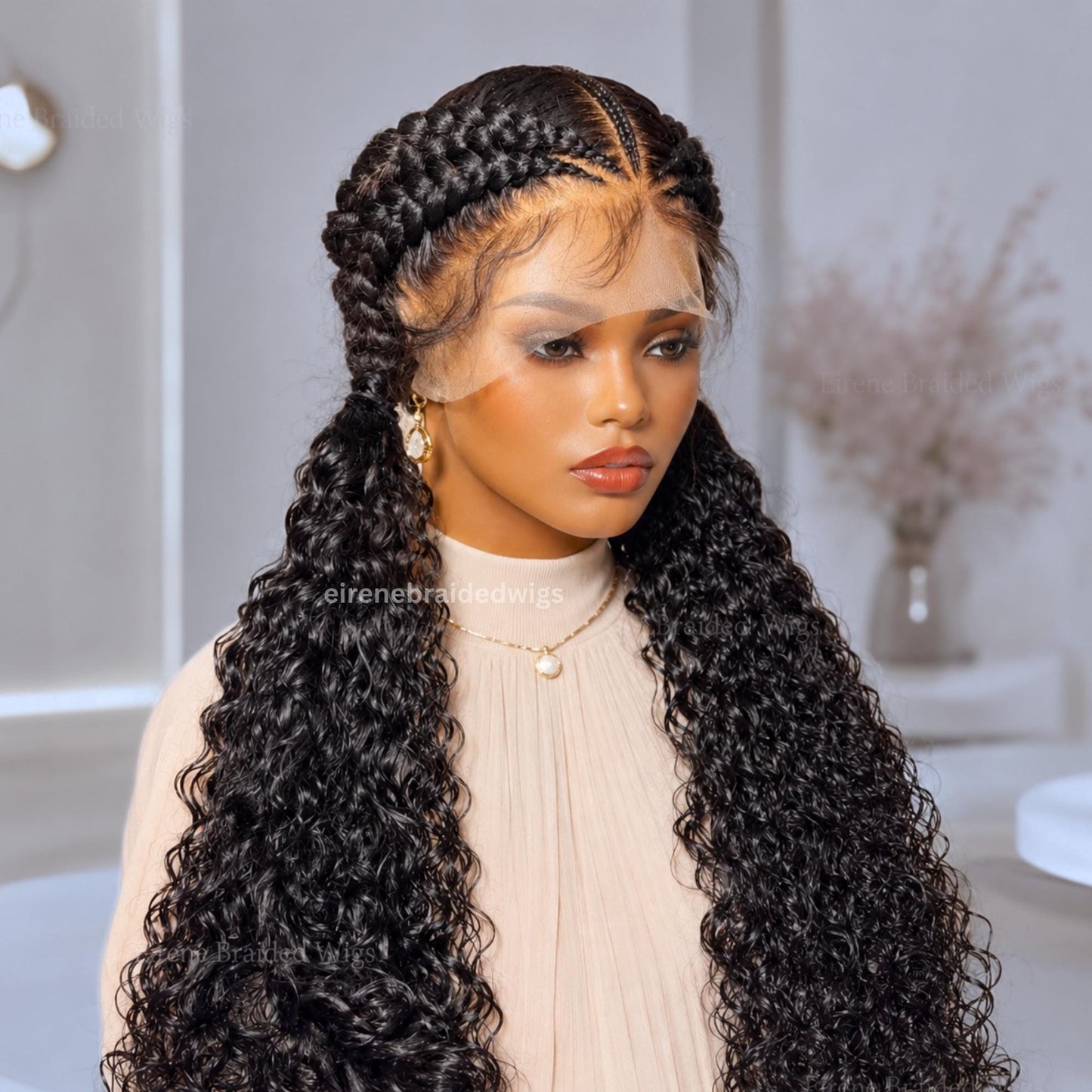 Black Lace Frontal Wig – product image 2