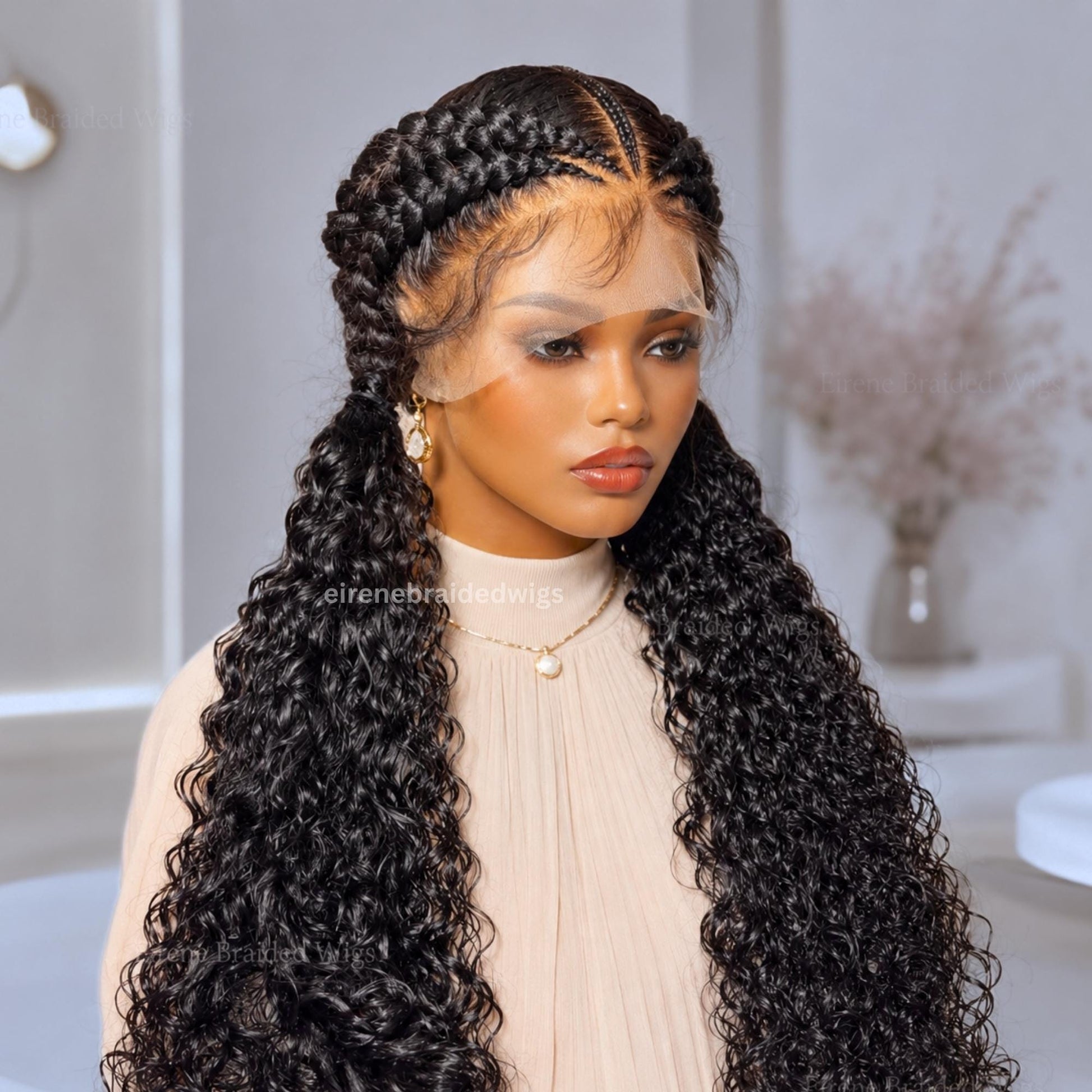 Black Lace Frontal Wig – product image 2
