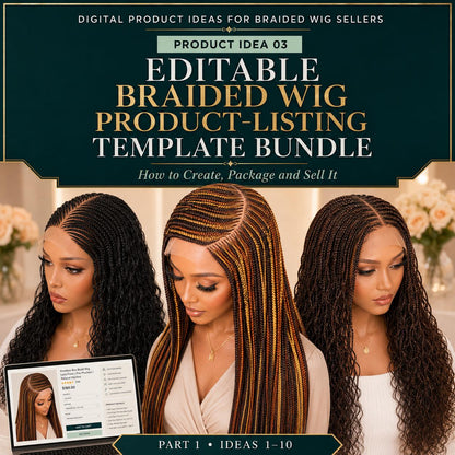 BRAIDED WIG DIGITAL 2 – product image 3