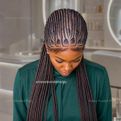 26 inch Cornrow Braid Wig for Black Women – product image 1