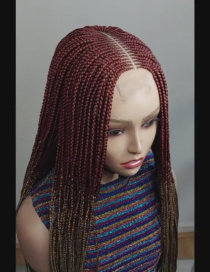 30inch  Fulani Conrow Braided Wig