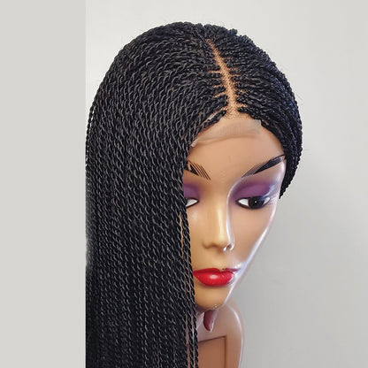 Senegalese Micro Twist Braided Wig