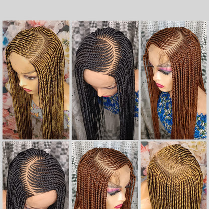 Fulani Conrow C-cut Braided Wig