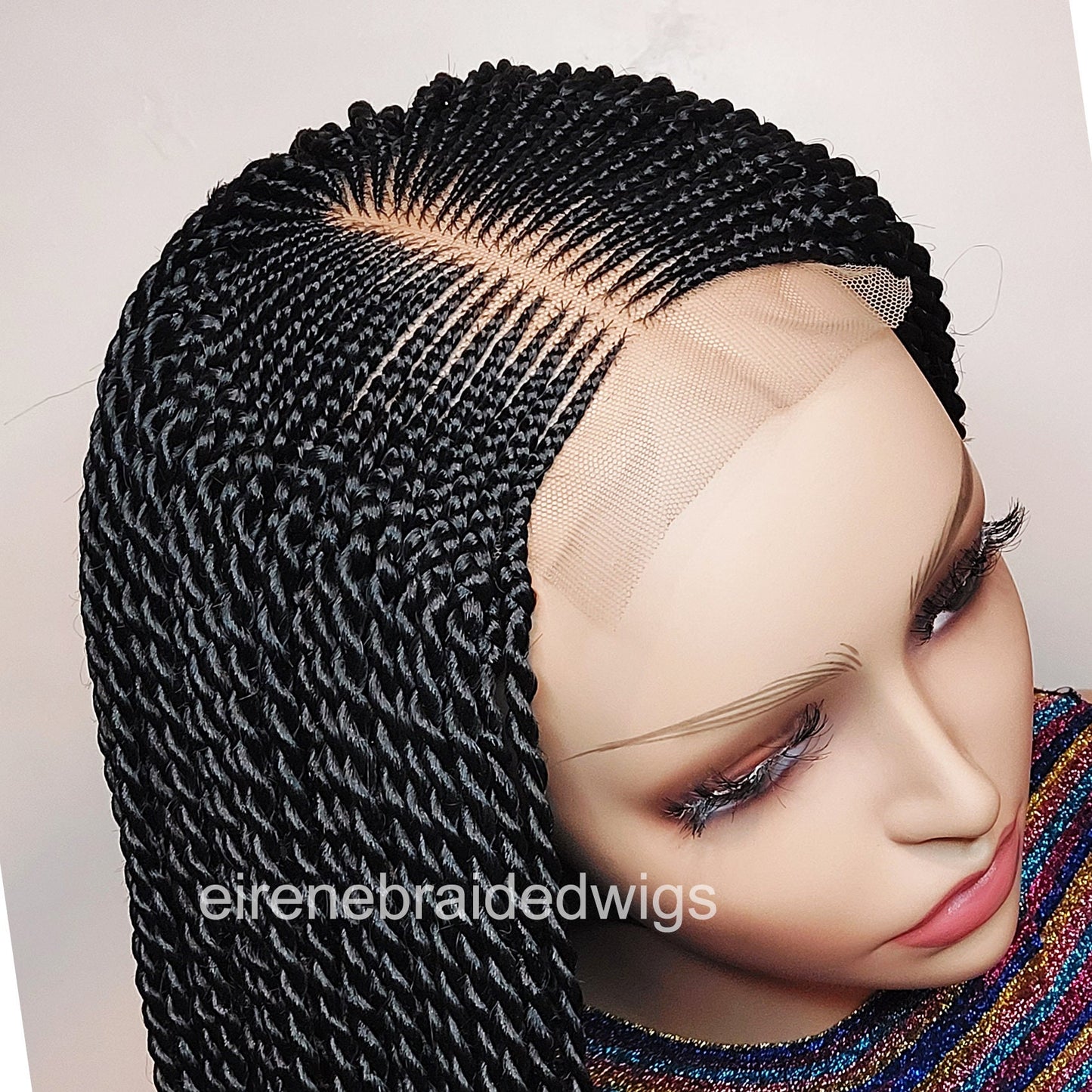 Fulani Conrow Twist Braided Wig