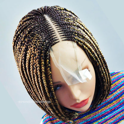 Short Bob Braided Wig