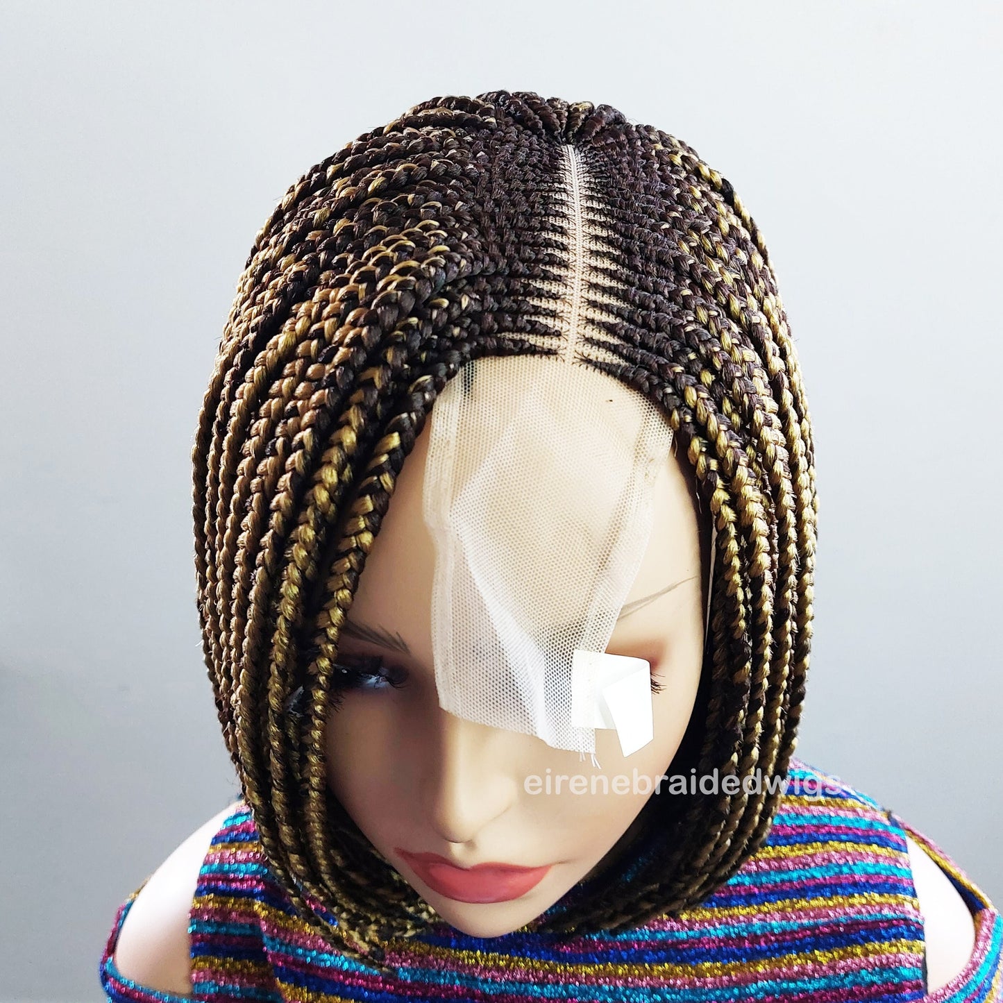 Short Bob Braided Wig