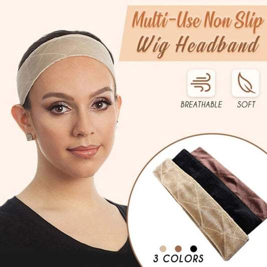 Wig grip Headband with Adjustable Elastic Closure, Wig Accessories