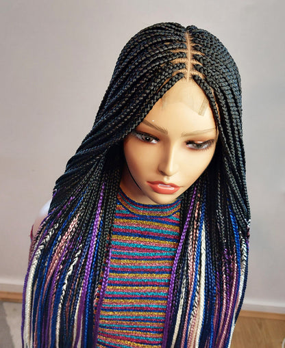 Box Braids Wig For Black Women